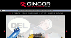 Desktop Screenshot of gincor.com